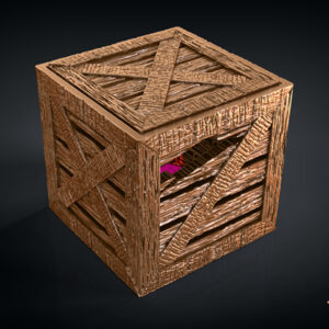Dice Jail - Wooden Crate